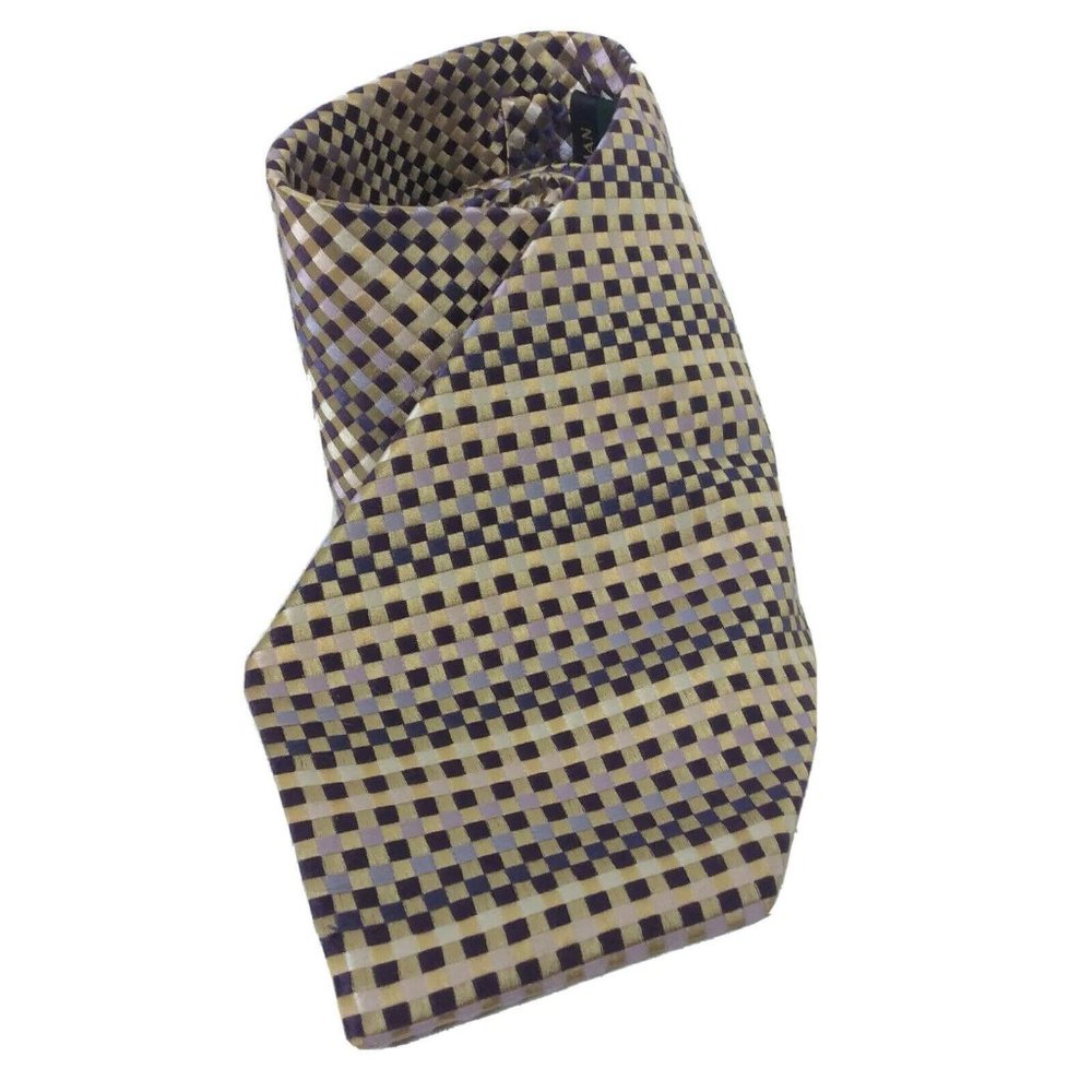Alexander Julian Colours 100% Silk Metallic Tie